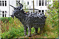 Highland cow sculpture, Strathyre