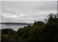 View across Clyde from Room 36 at Glenmorag Hotel - Kilbride Road