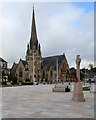 NS2982 : Colquhoun Square, Helensburgh Parish Church by David Dixon