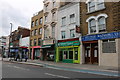 Shops on Mile End Road, Stepney Green