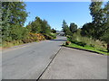 Minor road in Laggan approaching the A86