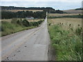 Mud-strewn road