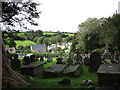 View from the churchyard, Laugharne