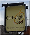 Sign for the Cartwright Arms, Aynho