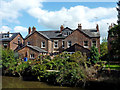 Canalside housing near Marple, Stockport