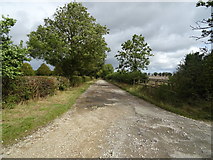 SP5934 : Track (permitted path) off Mixbury Road, Evenley by JThomas