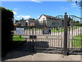 Burial ground entrance gates, Rock Road, St Athan