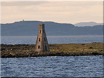 NS2142 : Beacon on Horse Isle by David Dixon
