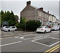 ST3090 : Speed bumps near Malpas Community Centre and Library, Newport by Jaggery