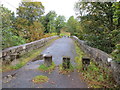 The  now pedestrianised Nevis Bridge in Fort William