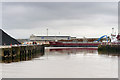 NS3322 : Port of Ayr, Jura Terminal by David Dixon