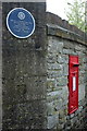 Plaque and postbox, Wareham