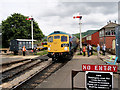 SP0229 : Diesel Electric Locomotive arriving at Winchcombe by David Dixon