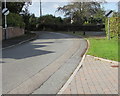 National Speed Limit signs, Maes Brynglas, Peniel, Carmarthenshire