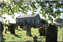 NX7869 : Kirkpatrick Durham Church and Graveyard by Billy McCrorie