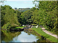 Marple Locks No 5 east of Stockport