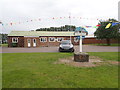 TG4104 : Freethorpe Village Hall and Sign by Eirian Evans
