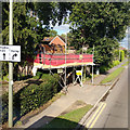 Reroofing of lych gate, Horley churchyard