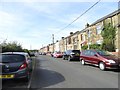 Long terraced row at West Pelton