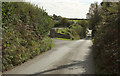 Lane approaching Kingston Plain