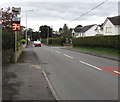 Vehicle speed indicator, Peniel, Carmarthenshire