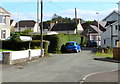 Dead-end road in Peniel, Carmarthenshire