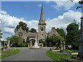 Chapels and war memorial, Queen