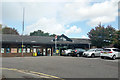 Oxted station, west side from street