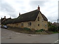 Thatched cottage on Main Street, Sibford Gower