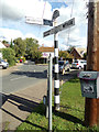 Signpost on Station Road