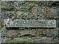 Bridge marker on the Middlewood Way near Higher Poynton, Cheshire