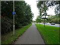 Dual use path beside the A423, Banbury