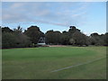 View to the Club House at Burley Golf Club in the New Forest