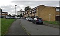 Southwest and uphill on Chipstead Close, Crystal Palace