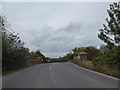 Road bridge over the railway