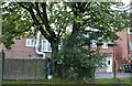 Rear of shops on Chapel Street, Thatcham