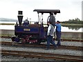 SH5738 : Chiquitanta the locomotive by Gerald England