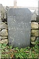 Old Milestone by the A470, Tan-y-castell Farm, Bron-Llewelyn