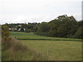 Hungerton seen from the lane to Wyville