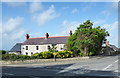 Houses at road junction