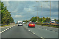 SJ6095 : Newton-le-Willows : M6 Motorway by Lewis Clarke
