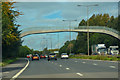 SJ5798 : Ashton-in-Makerfield : M6 Motorway by Lewis Clarke