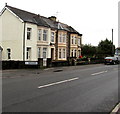 Row of three stone houses, Station Road, Cwmbran