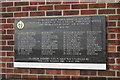 Memorial to 26 ATS girls who died at Sefton House