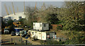 Skip hire firm, Thames Wharf