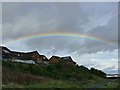 Rainbow over the Fife Coastal Path