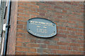 Plaque on former Bedford Training College