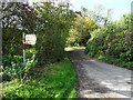 Road junction at Lower Lye