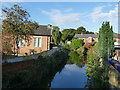 The River Dearne in Darton