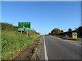 Approaching Nibley Crossroads on the A48